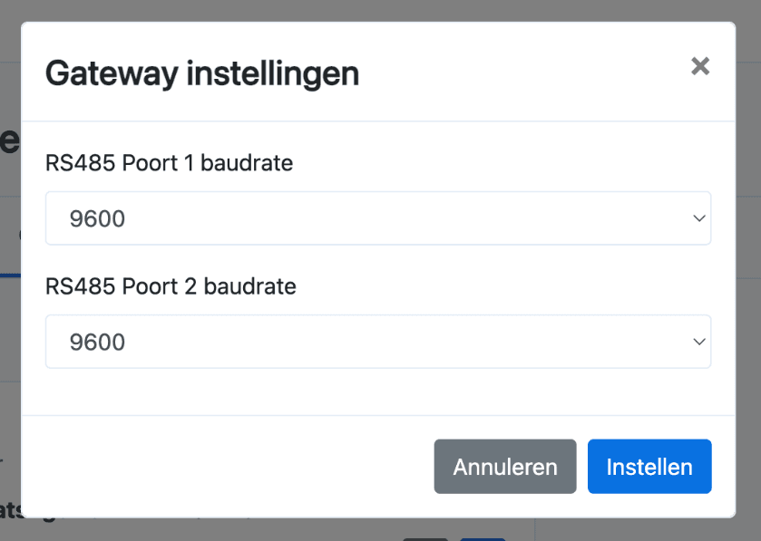 Gateway tabblad
